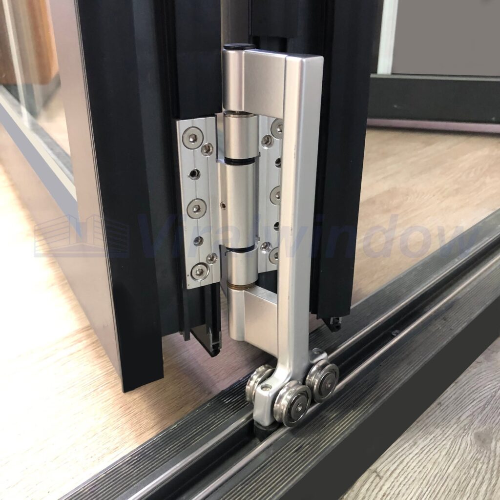 VRE80 - Bánh xe cửa mở xếp trượt Viralwindow
