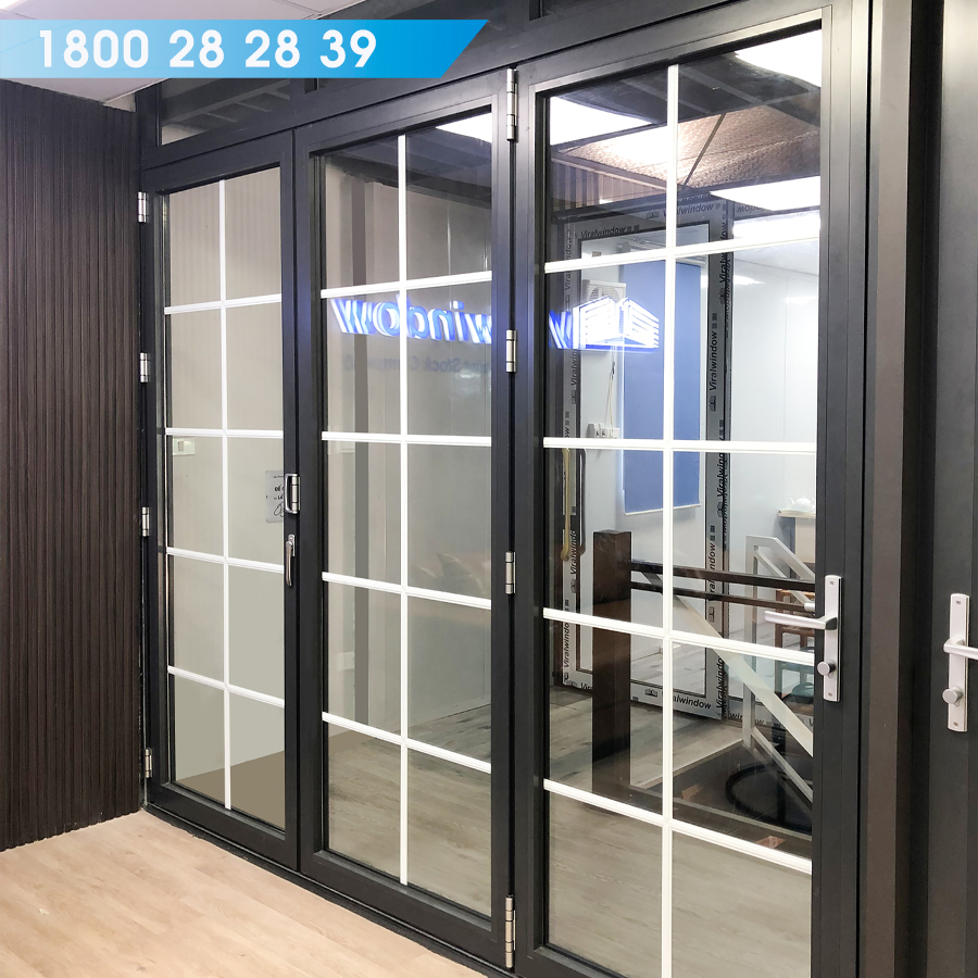 VRE80 - Hệ cửa đi mở xếp trượt Viralwindow